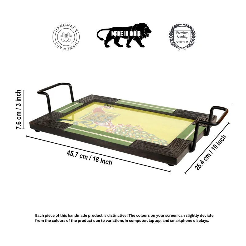 Sherin Decorative Serving Tray media 6