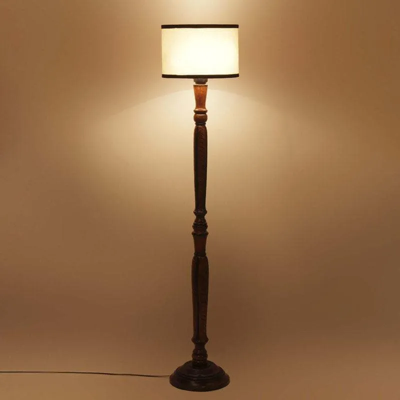 Old School Floor Lamp - White media 7