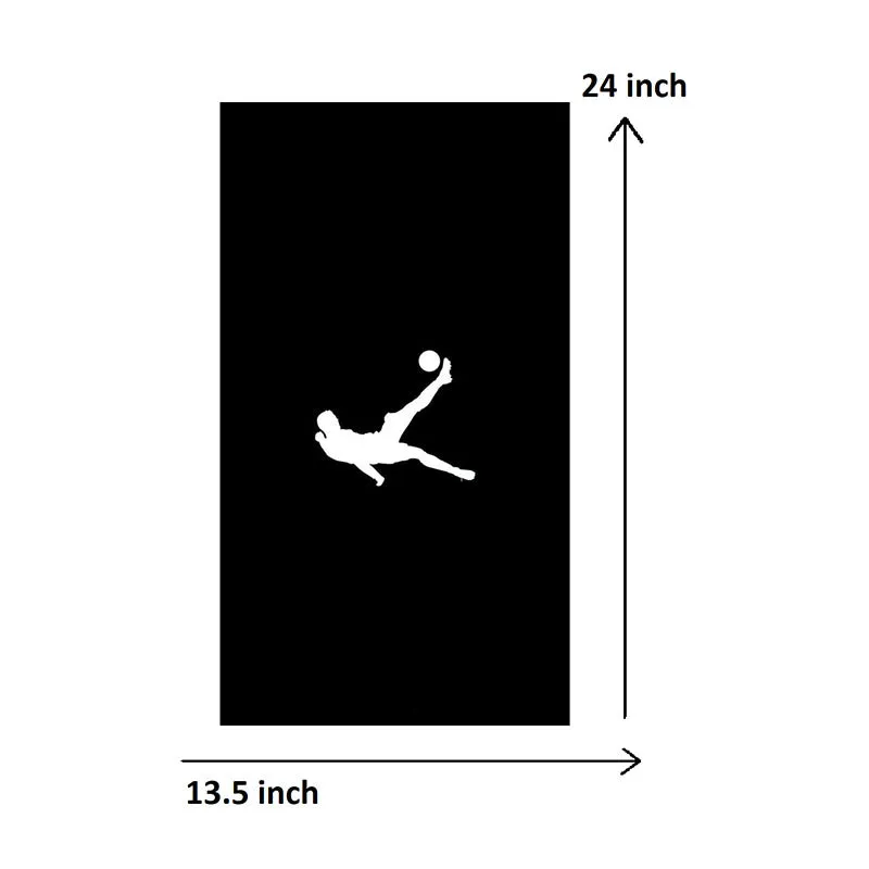 Football Black Iron Wall Accent media 5