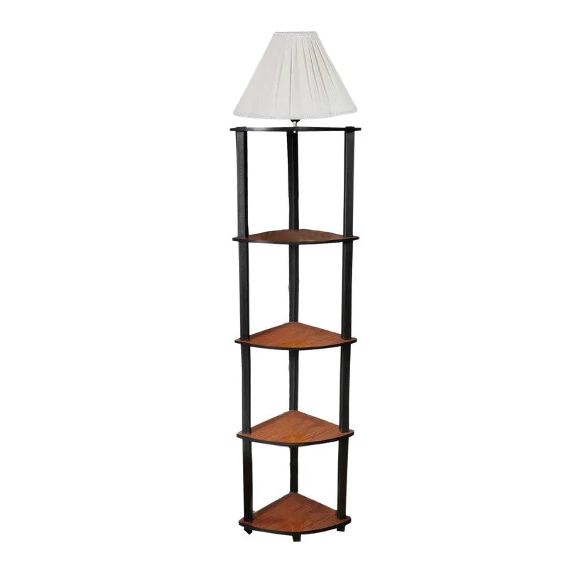 TriSilk Shelf Floral Lamp (OffWhite) media 6
