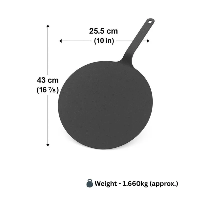 PhulkaEdge Cast Iron Roti Tawa - 26 cm media 11