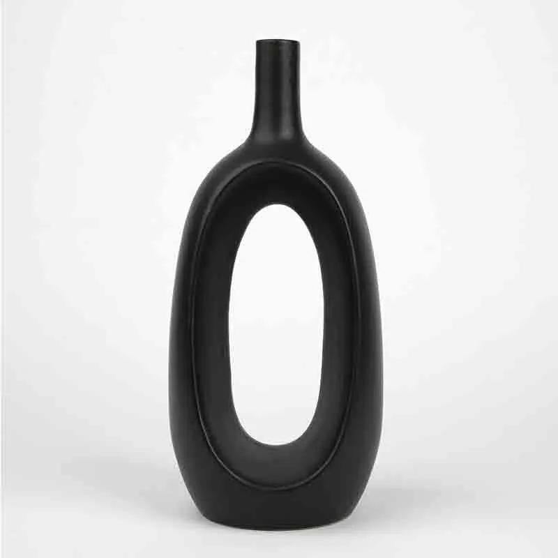 Ring Vase - Black media 4