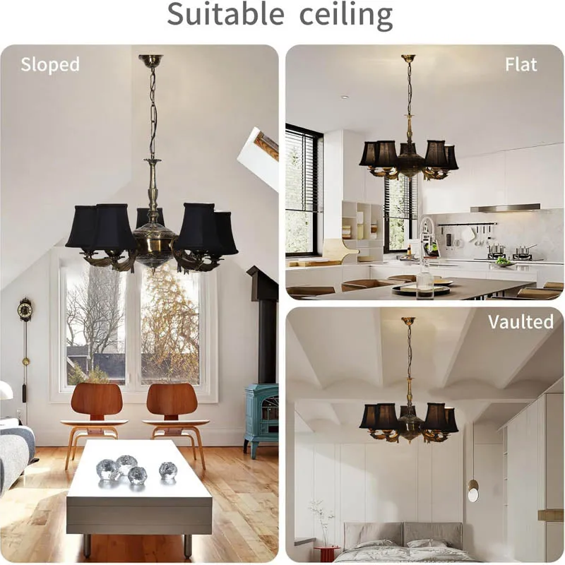 Ema Conical Golden Antique Ceiling Lamp media 5