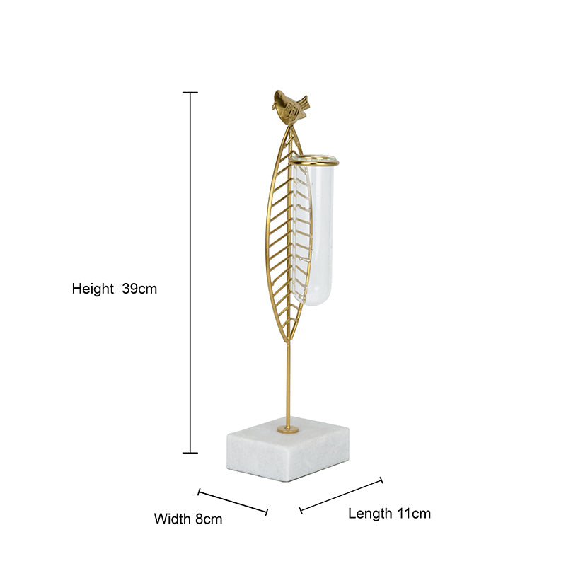 Birdo Test Tube Planter - Gold media 5