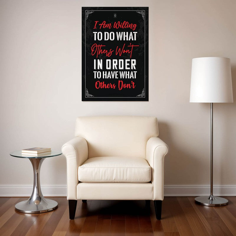 Bold Ambition Wall Poster