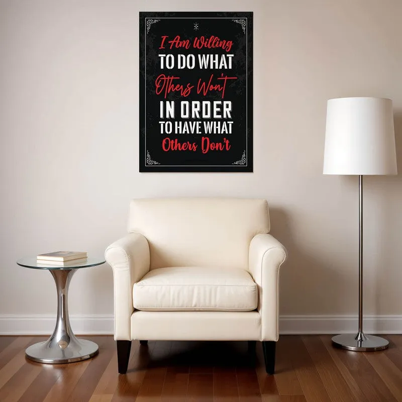 Bold Ambition Wall Poster media 1