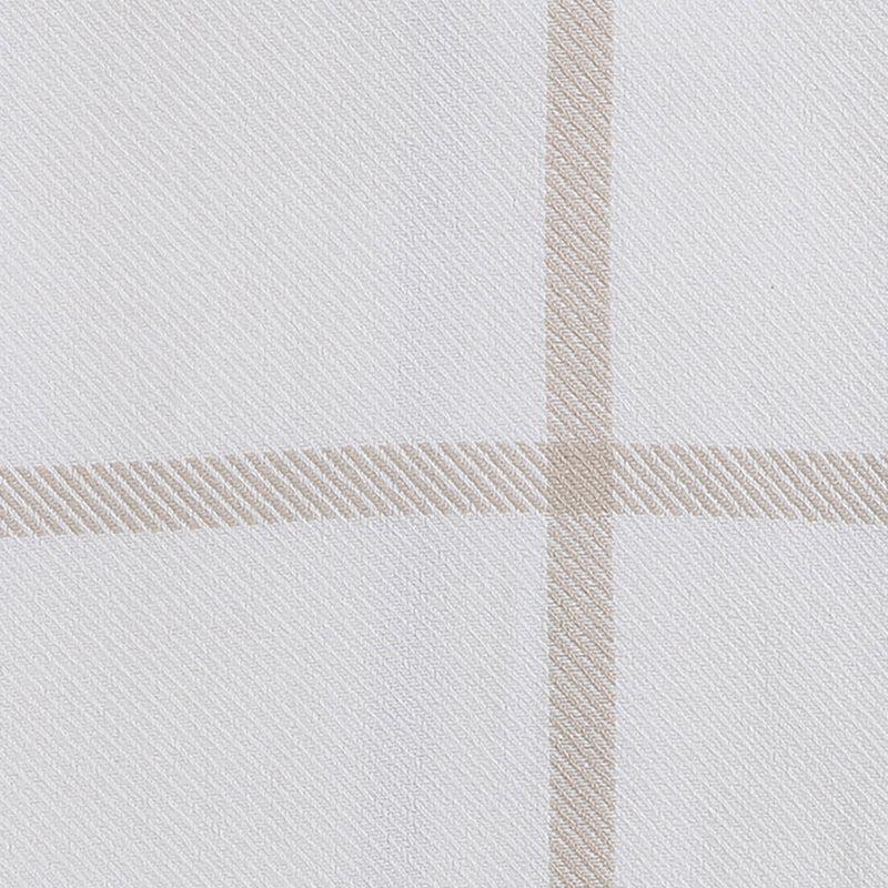 Nordic Nights Knitted Cotton Throw - White & Beige media 4