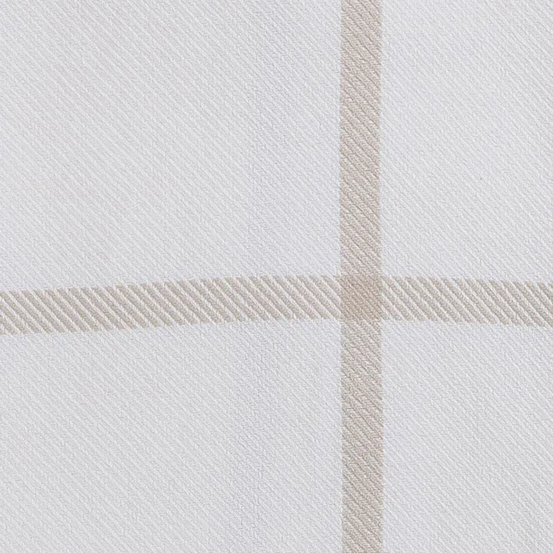 Nordic Nights Knitted Cotton Throw - White & Beige media 4