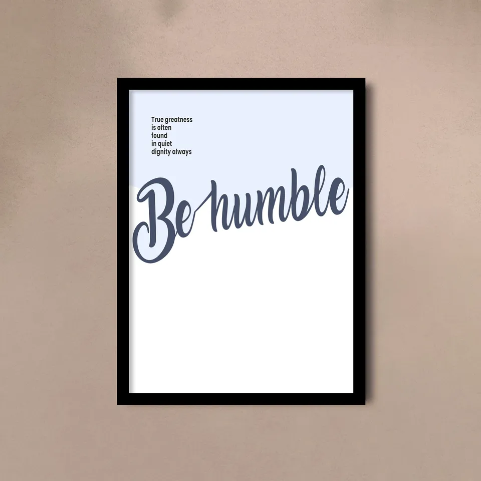 Inspirational Word Wall Painting With Frame - Set Of Four media 10