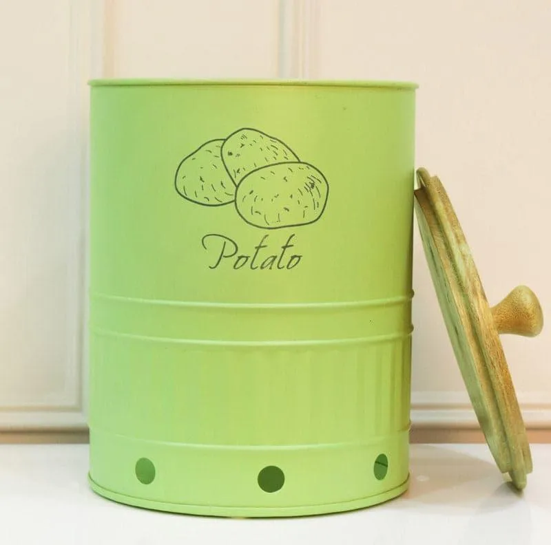 Chipo Potato Storage Container (Grey & Brown) -14L media 3