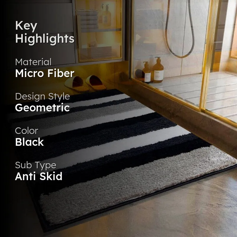 Luxe Soft Bathmat - Black media 2