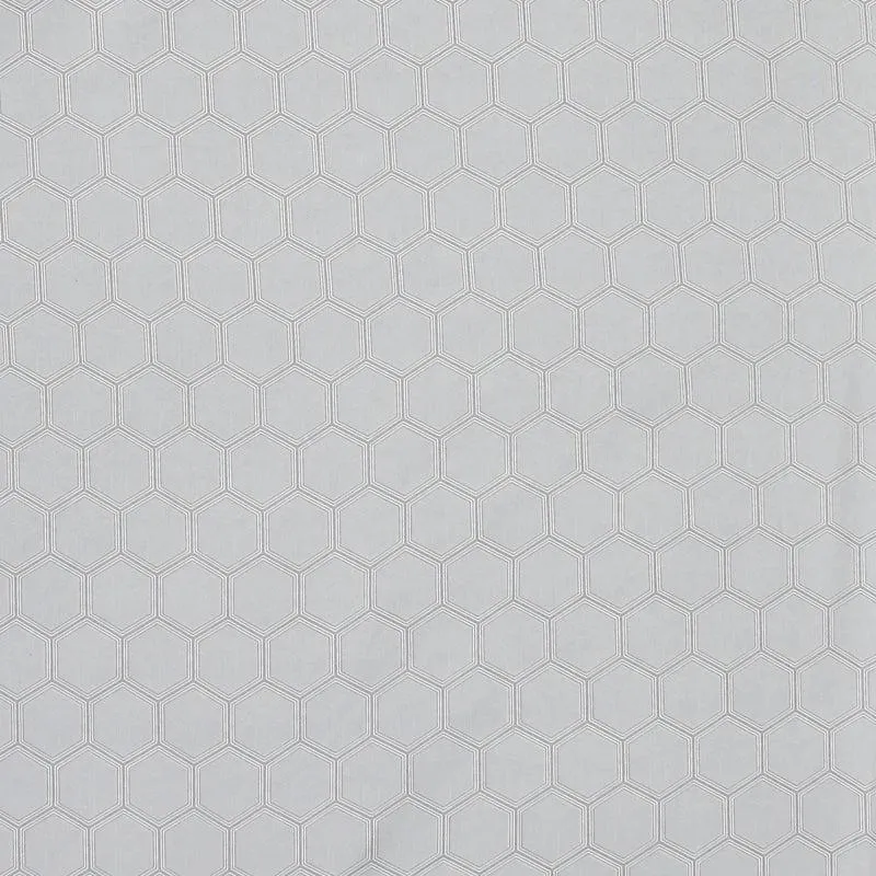 Soft Hive Cotton Duvet Cover (Grey) - 210 TC media 4