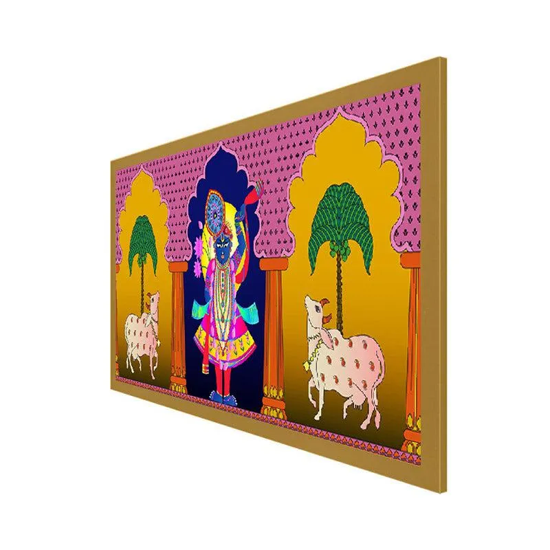 Govinda Natan Wall Painting With Frame media 7