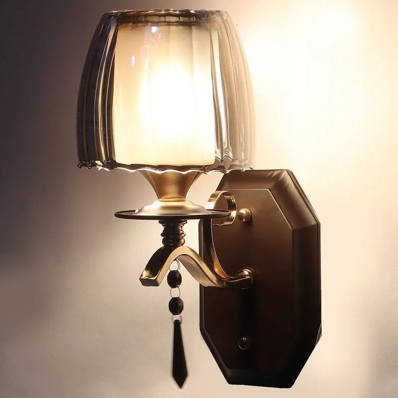 Onyxa I Iron Wall Lamp - Black media 7