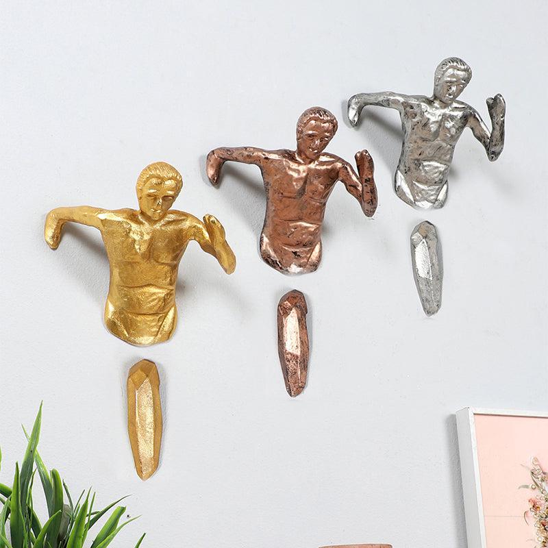 The Metallic Titans Aluminium Wall Art - Set Of Three
