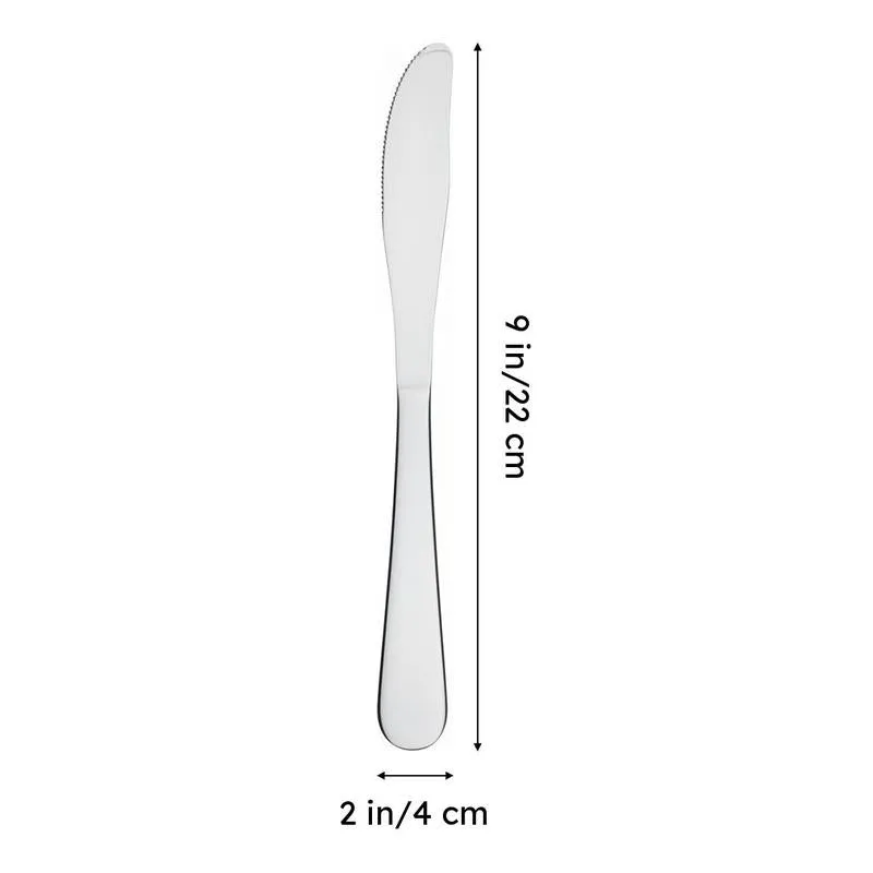 Meyer Stainless Steel Table Dinner Knife - Set Of Six media 8