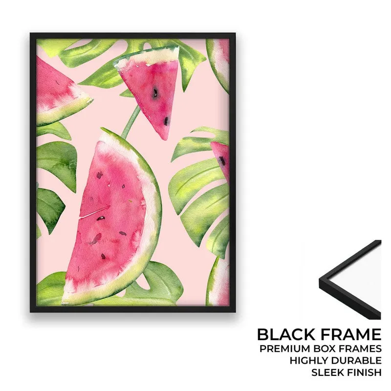 MelonBlast Archival Canvas Wall Art - Black media 8
