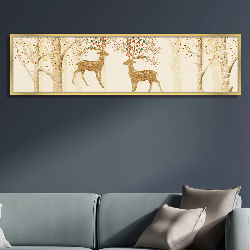 Pair Of Deers Wall Art media 1