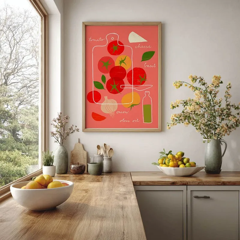Chopped Splash Archival Canvas Wall Art - Brown media 5