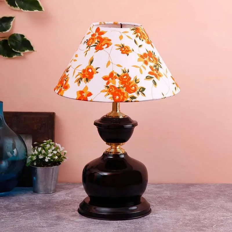 Orange Candy Cotton Table Lamp - Multicolor media 3