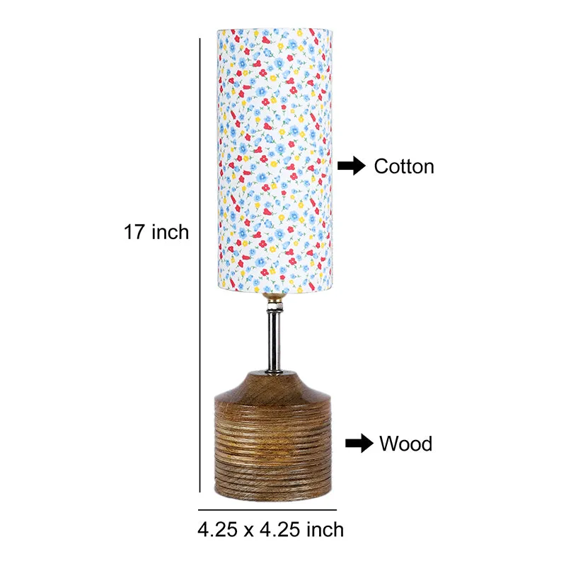 Color Splash Vida Wooden Table Lamp - Multicolor media 5