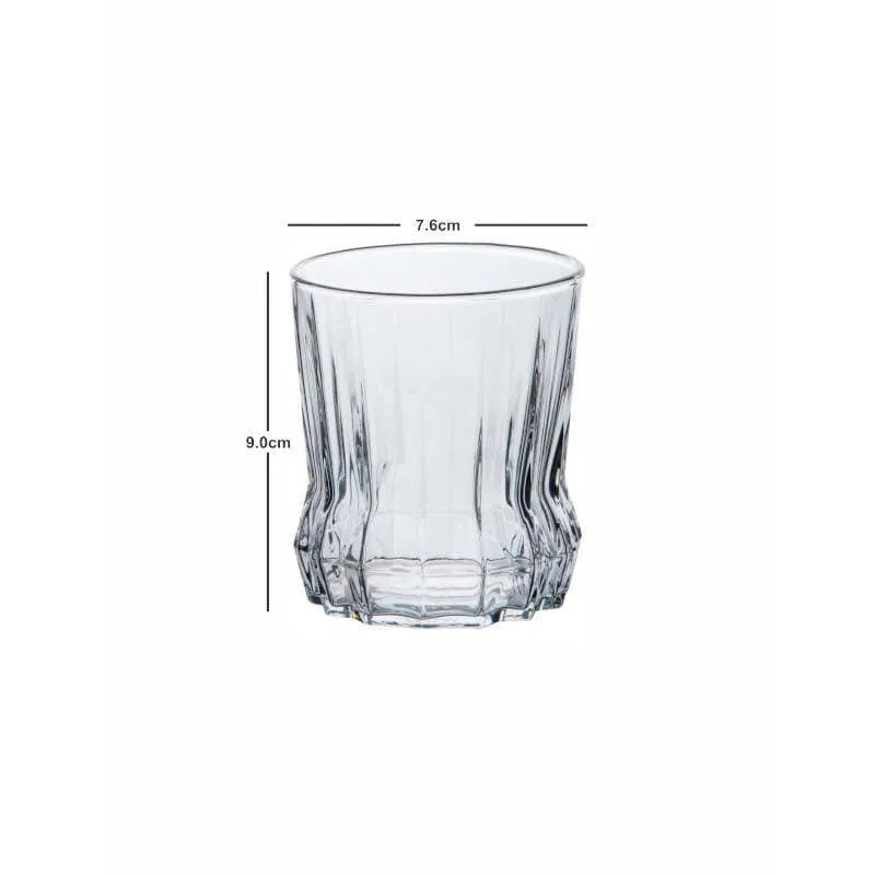 Pasabahce Karat Curved Glass Tumbler (270 ML) - Set Of Six media 5