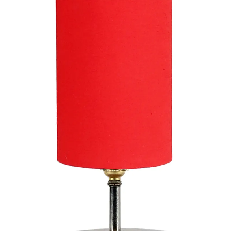 Hisha Wooden Table Lamp - Red,Brown media 3