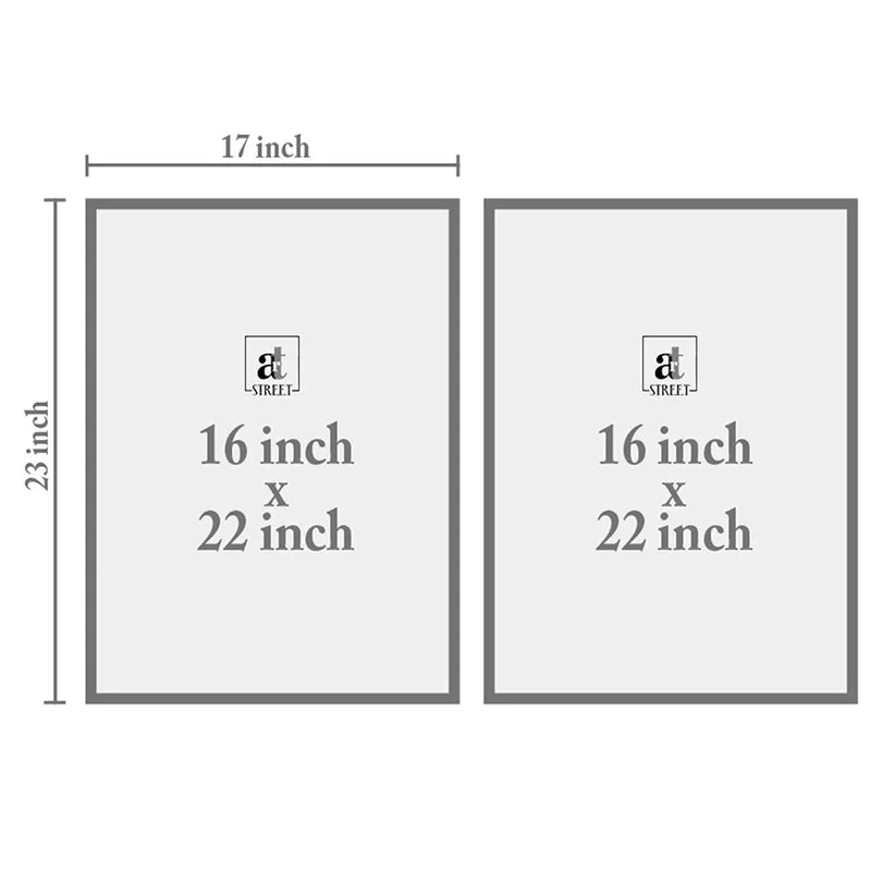 Foiled Strata Wall Art - Set Of Two media 8