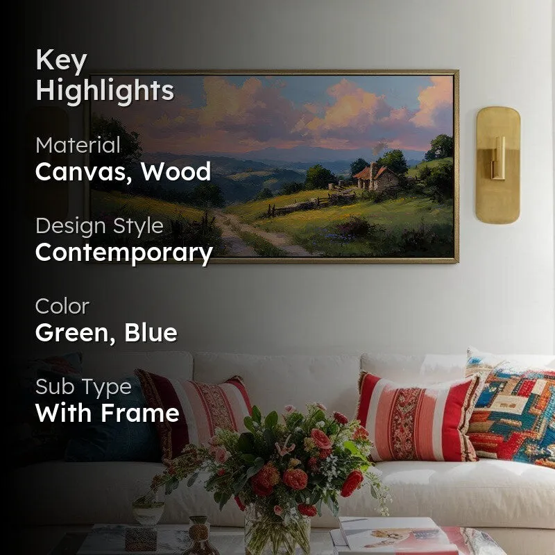 Wanderrest Canvas Wall Painting With Frame media 2