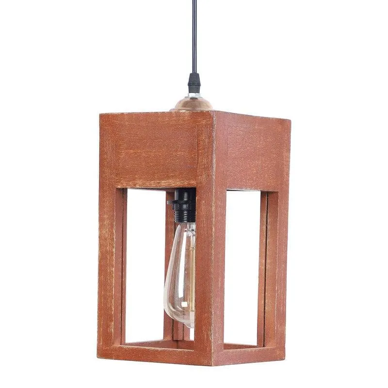 Ismera Wooden Ceiling Lamp media 4