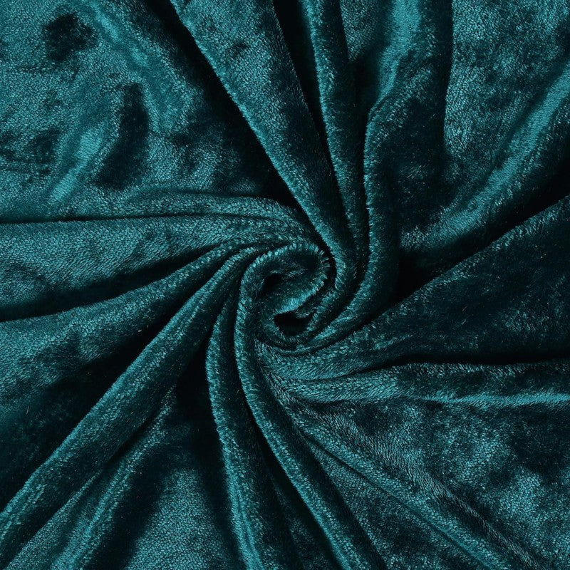SolidLuxe Woolen Bedsheet (Blue) - 150 GSM media 4