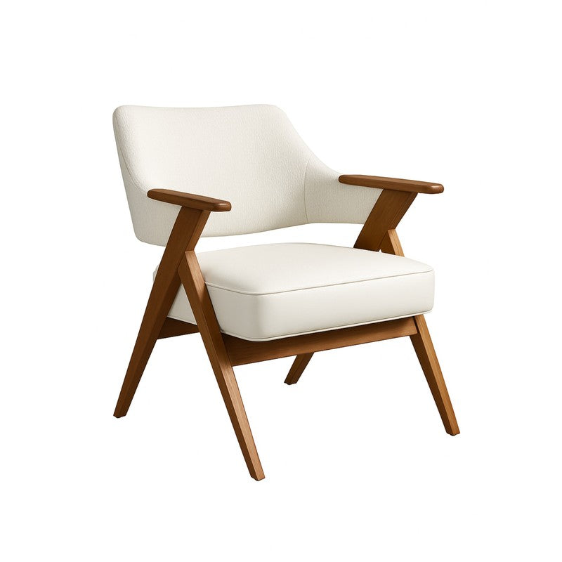 Steve Accent Chair - White media 3