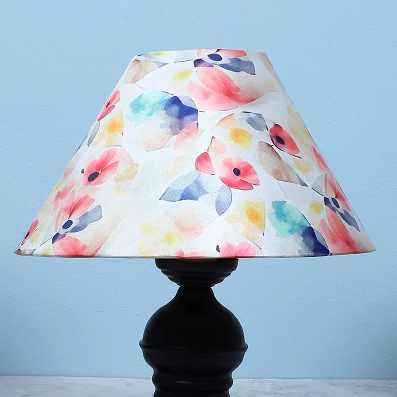 Luna Borealis Prima Printed Mango Wood Table Lamp - Multicolor media 3