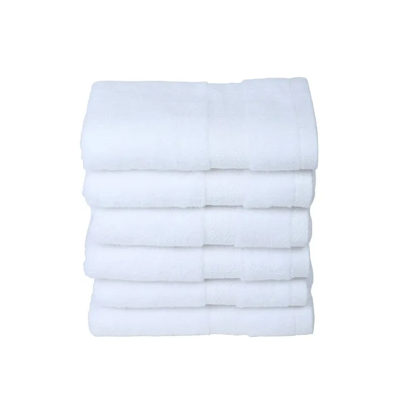 Miorah Hand Towel (White) - Six Piece Set media 4