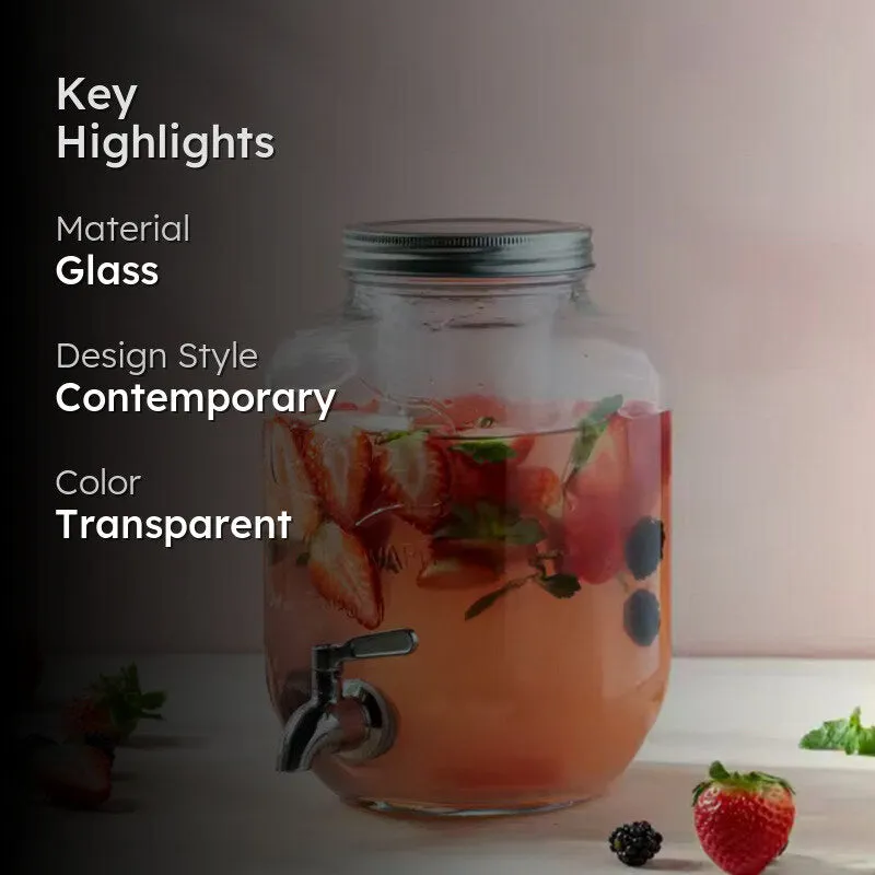 Quencher Glass Drink Dispenser - 4 L media 2