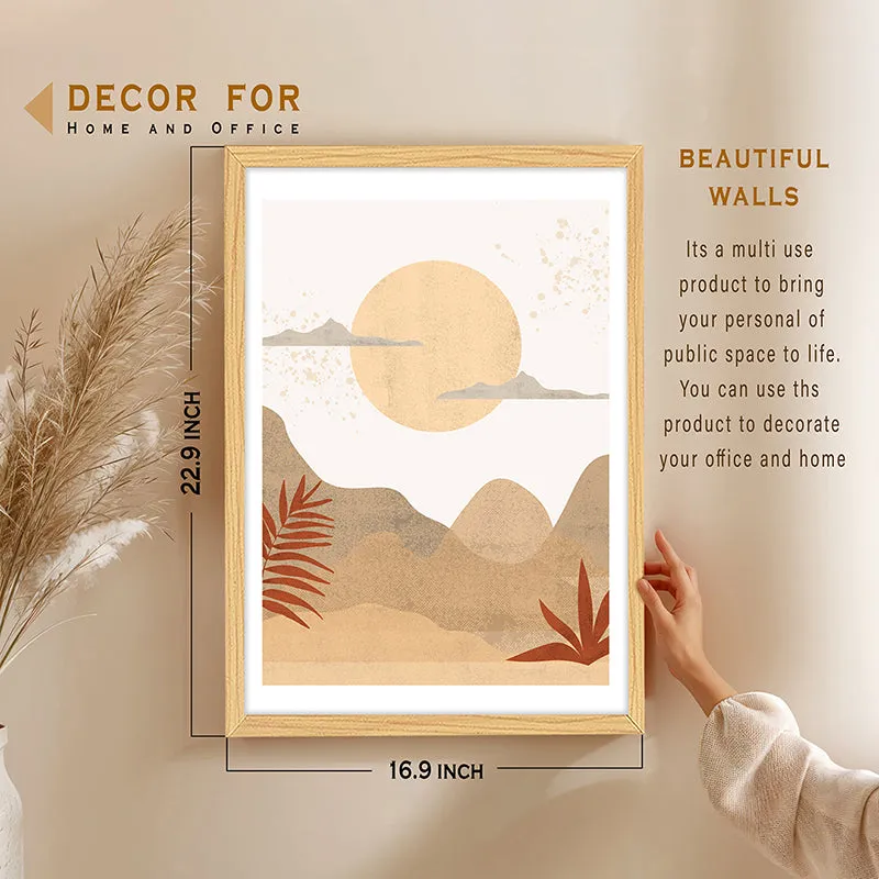 Tangerine Sunsets Wall Art media 5