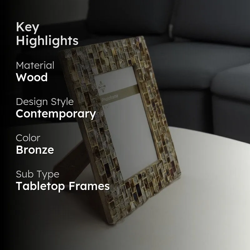 Get Me Jewlled Photo Frame - Bronze media 2