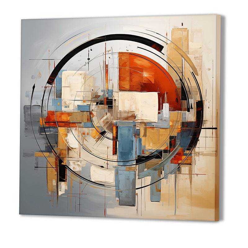 Abstract Geometry Canvas Wall Art media 4