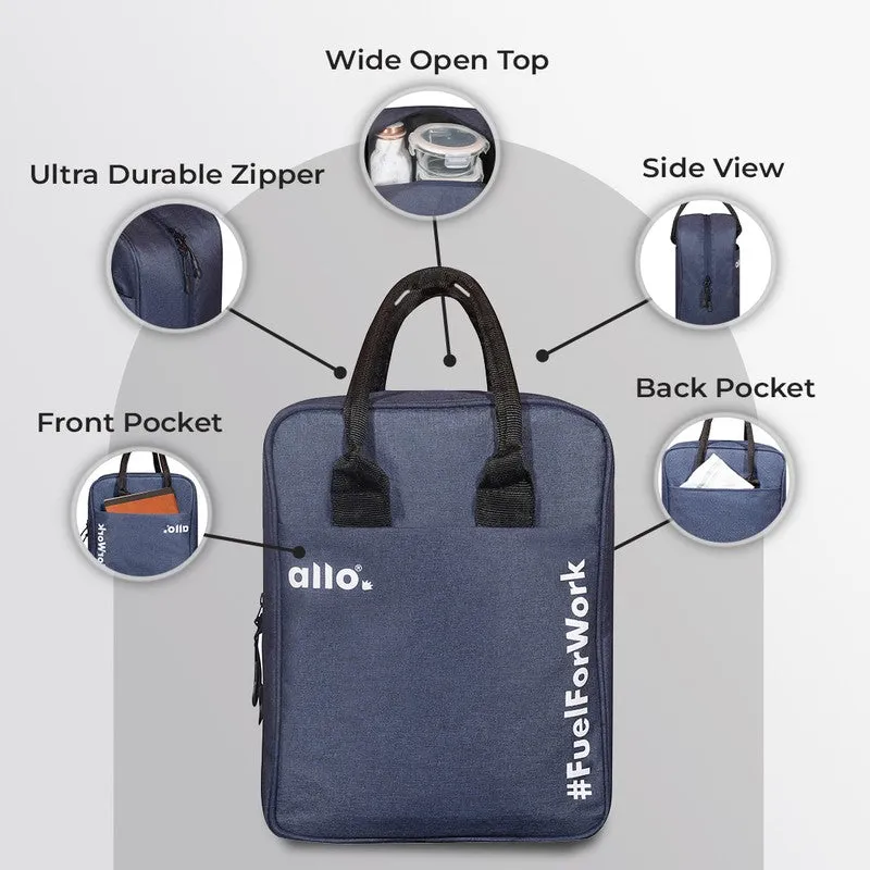Monox Polyester Lunch Bag - Blue media 6