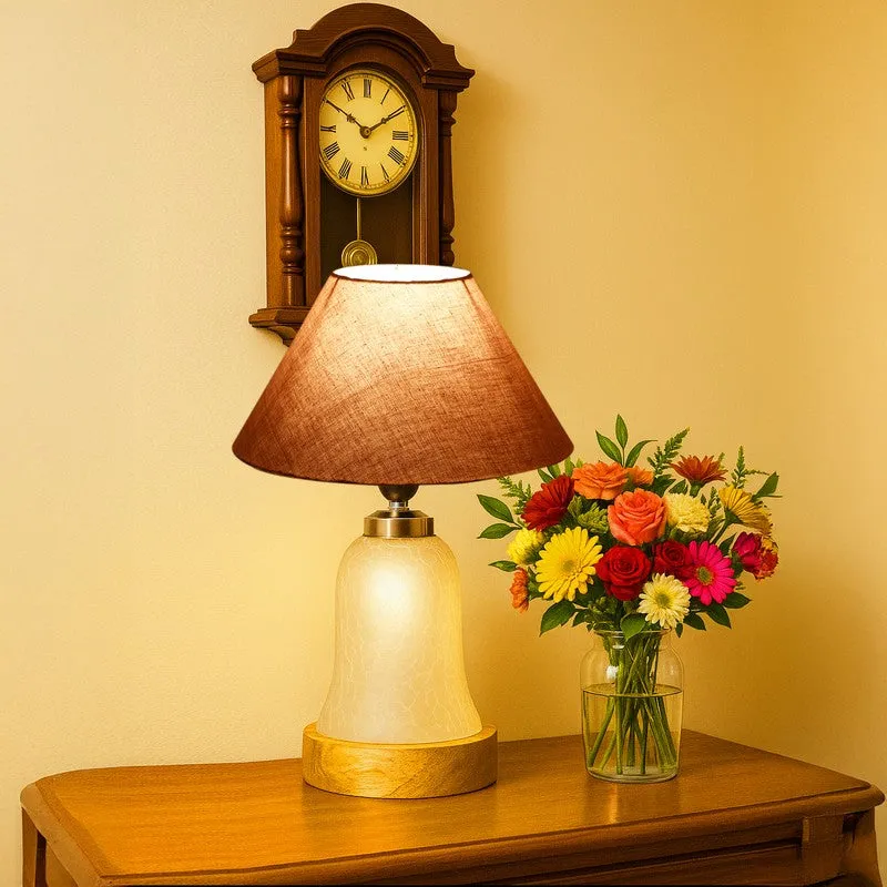 Zoravelle Wooden Table Lamp - Grey media 1