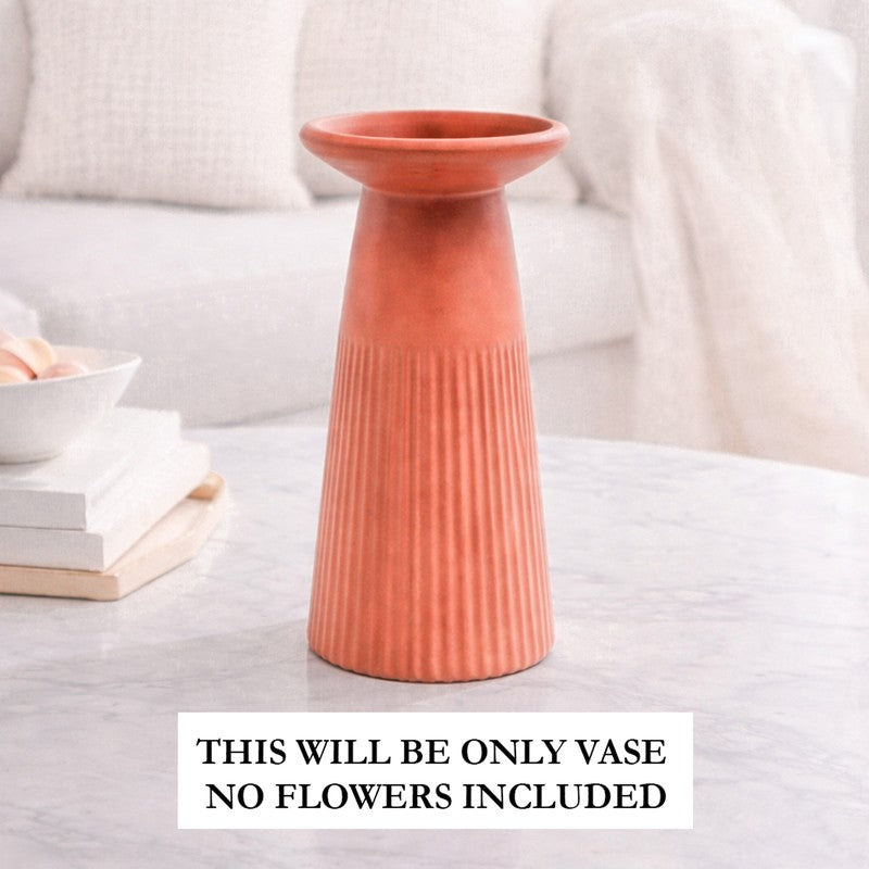 Funky Form Vase - Rust media 3