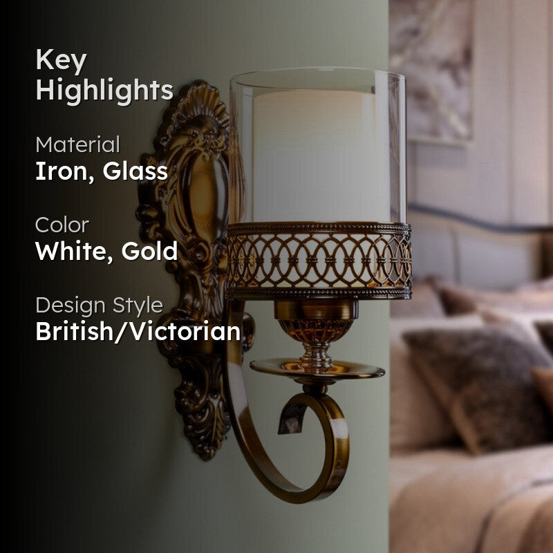 Flax Iron Wall Lamp media 2