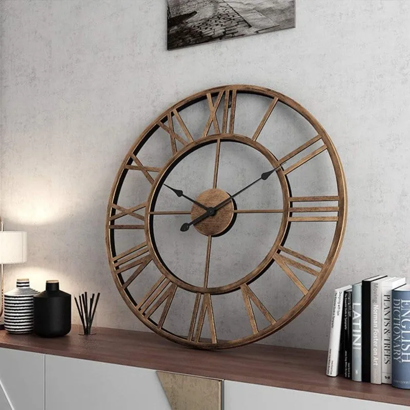 Timey Silent Wall Clock - Bronze media 4