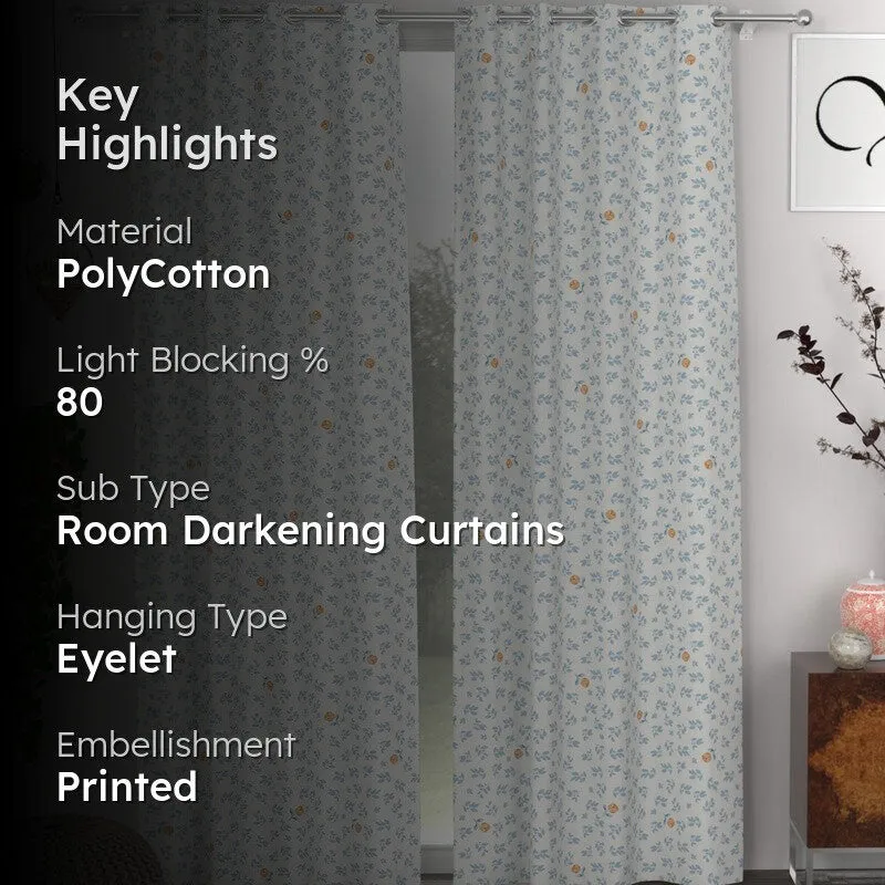 Petal Serenade Curtains - Set of Two media 2