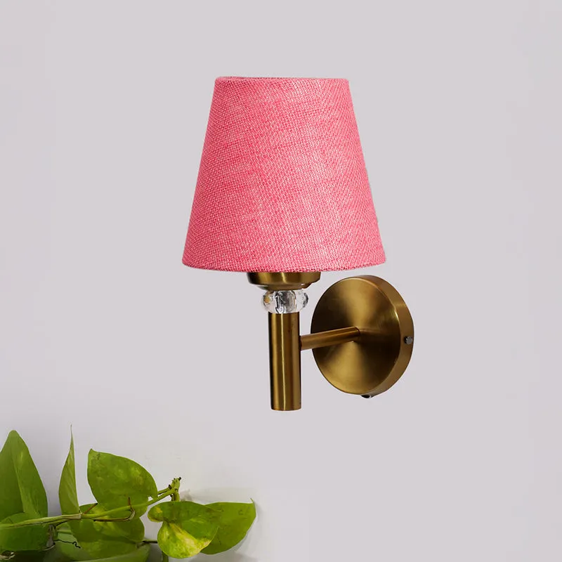 Aquilla Jute Wall Lamp - Pink media 3