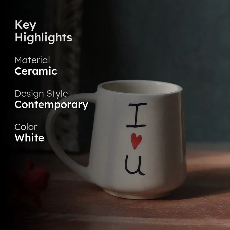 I Ceramic Coffee Ceramic Coffee Mug (250 mL) media 2