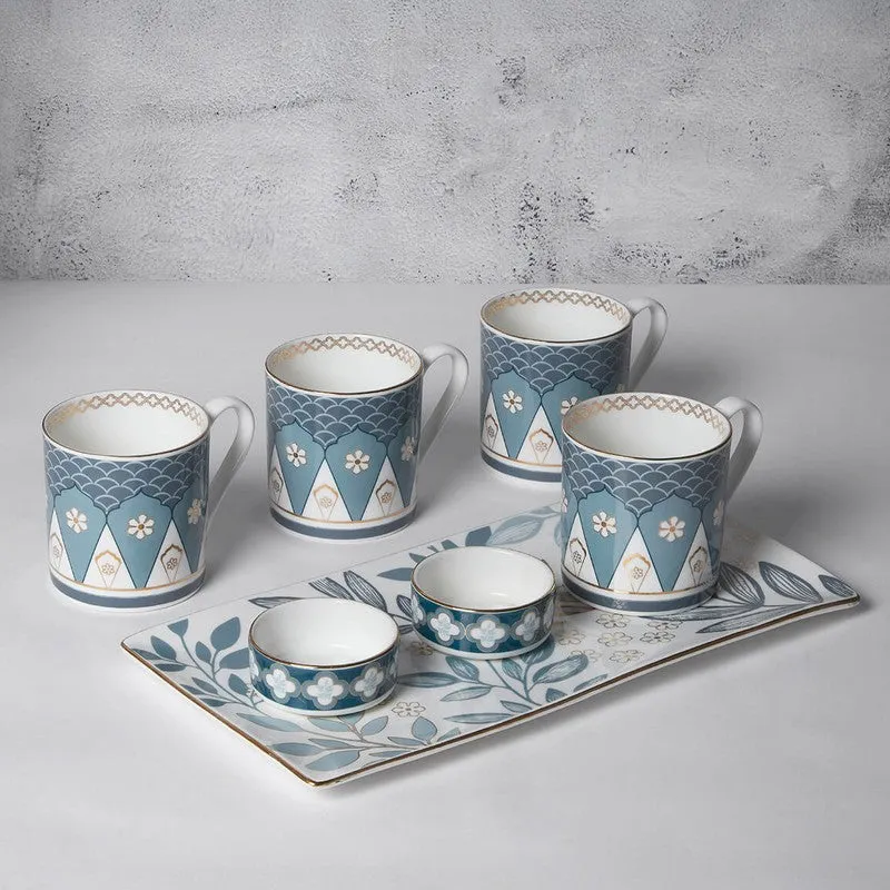 India Circus Oceanic Opulence Tea Sets - Seven Piece Set media 1