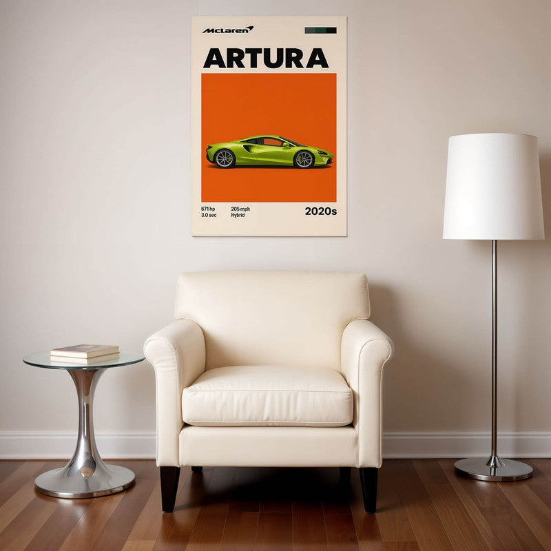 Artura Speedster Wall Poster