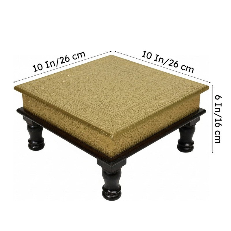 Golden Pause Seating Stool - Gold media 7