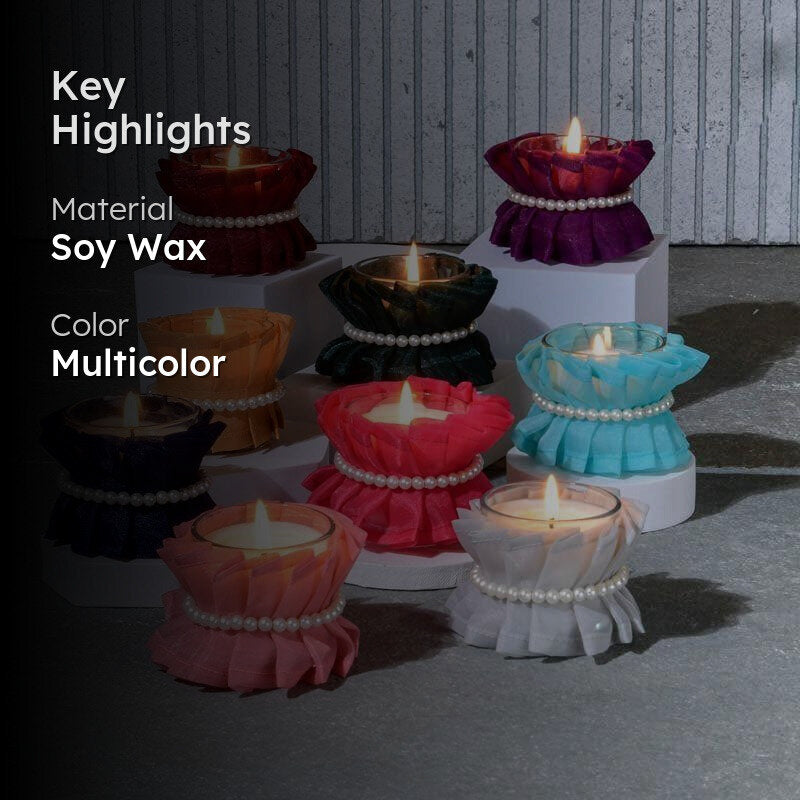 Khwaab Bagh - Gift Set of 9 Scented Votive Candles media 2
